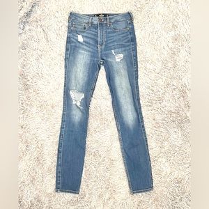 Hollister High Rise Super Skinny Jeans Women’s Size 26x28 Super Stretch